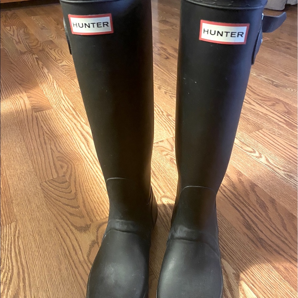 Hunter Boots, worn 5 times at most